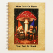 Amanita Mushroom en Gnomes Planner (Voorkant)