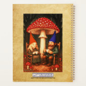 Amanita Mushroom en Gnomes Planner (Achterkant)