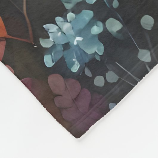 Amanita Mushroom Magic Forest Landschap Fungi Fleece Deken (Hoek)