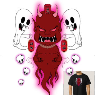 Amanojaku - T-shirt japonais Folklore Evil Spirit