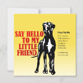 Amant amusant Grandes invitations Dane (Recto)