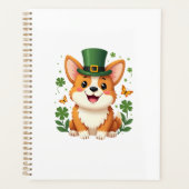 Amant de Corgi Trèfle Joyeux St Patrick (Devant)