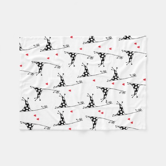 Amant de girafe - couverture d'ouatine (Devant (Horizontal))