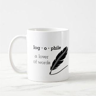 Amant de la taille de tasse de mots petite