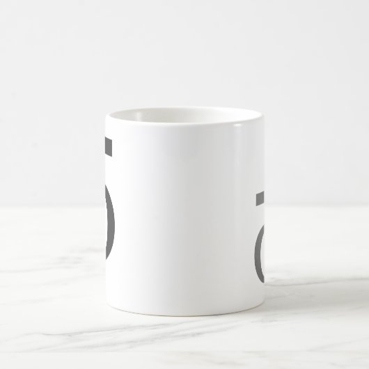 Amant de maths de tasse de graphique du numéro (Centre)