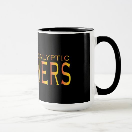 Amants apocalyptiques 15 onces. Tasse O Joe ! (Droite)