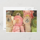 Amants de cheval de cartes postales de ruban de (Devant / Derrière)