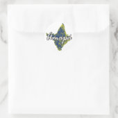 Amapa Ronde Sticker (Tas)