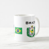 Amapá, tasse de café du Brésil/Caneca de Amapá (Devant droit)