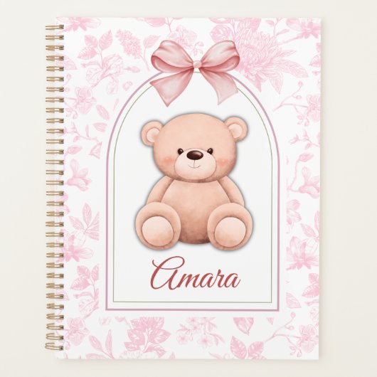Amara | Conception personnalisée d'ours en peluche (Devant)