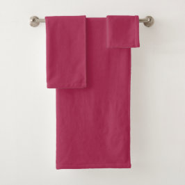 Amarant Paars (effen kleur) Bad Handdoek