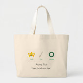 Amaranth Emblems Canvas tas (Voorkant)