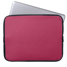 Amaranth Paars (vaste kleur) Laptop Sleeve