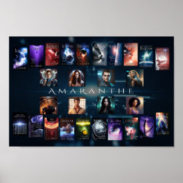Amaranthe Banner - 1ft x 8in Poster