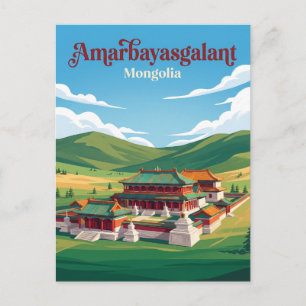 Amarbayasgalant-klooster Mongolië Briefkaart