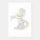 Amargasaurus Poseren als Freddy Krueger. Post-it® Notes (Voorkant)