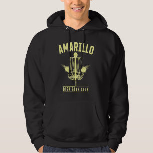 Amarillo Disc Golf Club Golfer Texas Disc Golf TX Hoodie