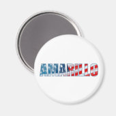 Amarillo Magneet (Voorkant / Achterkant)