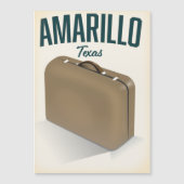 Amarillo texas reisposter (Voorkant)