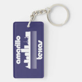 Amarillo Texas Sleutelhanger (achterkant)