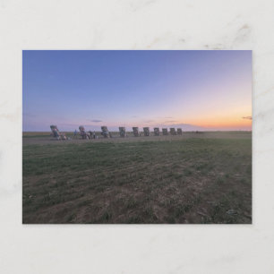 Amarillo Texas Sunset Route 66 Graffiti Briefkaart