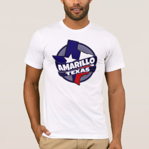 Amarillo Texas vlag barst shirt