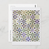 Amarna Quilt Briefkaart (Voorkant / Achterkant)