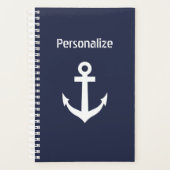 Amarrages d'ancre nautique personnalisés (Devant)