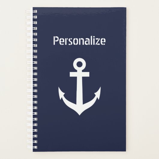 Amarrages d'ancre nautique personnalisés (Devant)