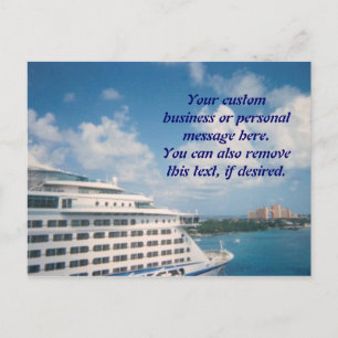 Amarré dans la carte postale de Nassau