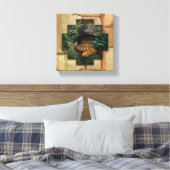Amaru - Canvas Wrap Muurkunst Afdruk (Insitu (Slaapkamer))