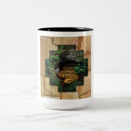 Amaru - koffiemok tweekleurige koffiemok