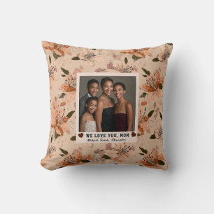 Amaryllis Beste Mama Ooit Housewarming Boho Kussen