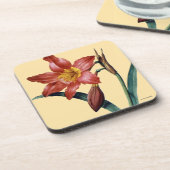 Amaryllis Bier Onderzetter (Linkerzijde)