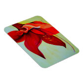 Amaryllis bloesemmagneet magneet (Rechterzijde)
