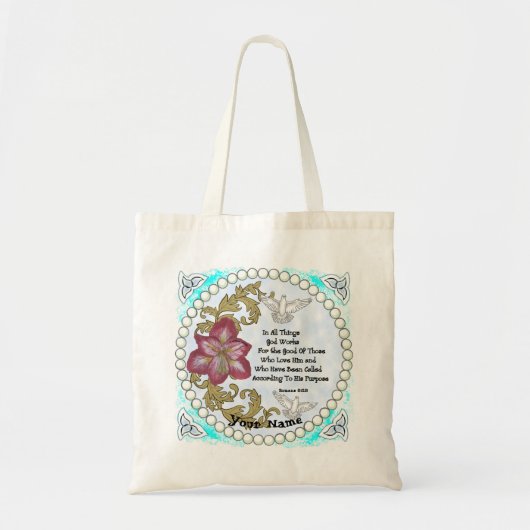 Amaryllis Christelijke Alle Dingen Tote Bag (Voorkant)