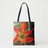 Amaryllis Closeup Tote Bag (Voorkant)