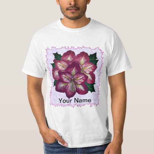 Amaryllis Holly T-shirt (Voorkant)