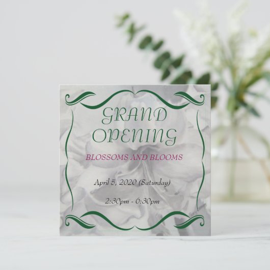 AMARYLLIS INVITATION D'OUVERTURE DE GRAND FLEURS D (Debout devant)