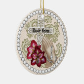 Amaryllis Rozenkrans ornament (Rechts)