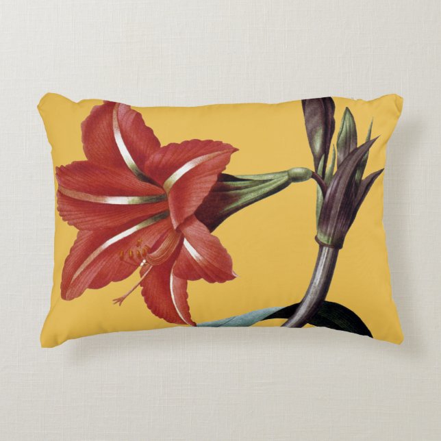 Amaryllis Striped Accent Kussen (Voorkant)