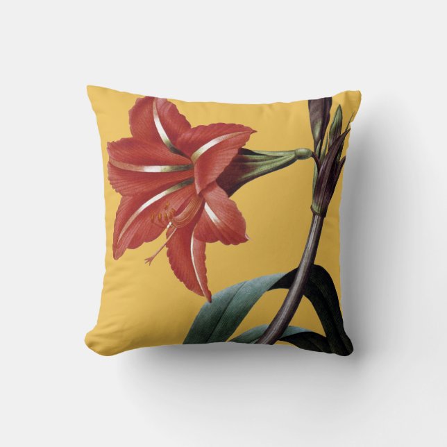 Amaryllis Striped Kussen (Voorkant)