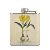 Amaryllis Tulip Botanische tuinklep Heupfles (Achterkant)