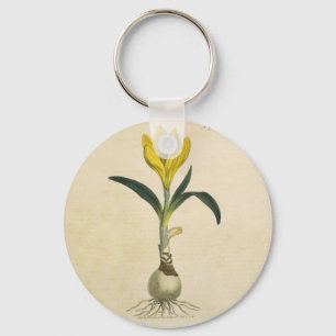 Amaryllis Tulip Botanische tuinklep Sleutelhanger