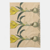 Amaryllis Tulip Botanische tuinklep Theedoek (Verticaal)