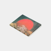 AMATERASU SUN GODDESS Red Black Brown Post-it® Notes (Schuin)