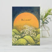 AMATERASU, ZONNEGODIN, geel groen zwart Kaart (Staand voorkant)