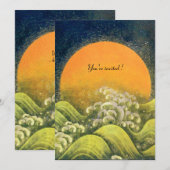 AMATERASU, ZONNEGODIN, geel groen zwart Kaart (Voorkant / Achterkant)