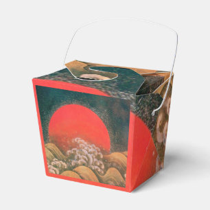 AMATERASU ZONNEGODIN Rood Zwart Bruin Bedankdoosjes