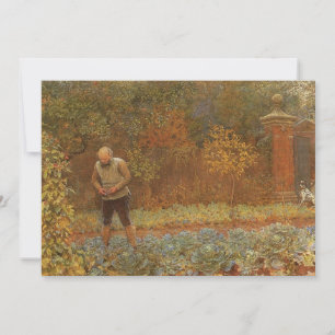 Amateur (Coachman & Cabbages) van Frederick Walker